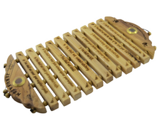 Load image into Gallery viewer, Olive wood wall plaque - The Ten Commandments