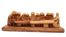 Load image into Gallery viewer, Olive Wood Last Supper sculpture