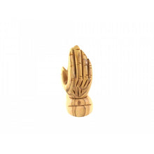 Load image into Gallery viewer, Praying hands olive wood bethlehem holy land