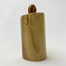 Load image into Gallery viewer, Faceless Holy Family Carved in Candle Figure

