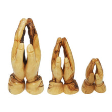 Load image into Gallery viewer, Olive Wood Praying Hand
