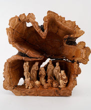 Load image into Gallery viewer, Olive Wood Nativity Set - Cave 010
