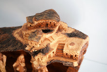 Load image into Gallery viewer, Large Olive Wood Nativity Cave 118
