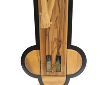 Load image into Gallery viewer, Olive Wood Crucifix With holy element from Bethlehem
