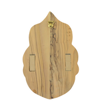 Load image into Gallery viewer, Olive wood wall plaque - Holy Family Scene
