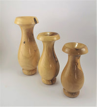 Load image into Gallery viewer, Vase olive wood vases holy land Jerusalem
