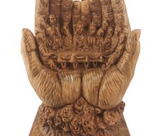 Load image into Gallery viewer, Olive Wood Last Supper Carved in Praying Hands
