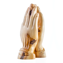 Load image into Gallery viewer, Praying hands olive wood bethlehem holy land
