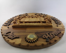 Load image into Gallery viewer, Olive wood Last Supper wall Plaque

