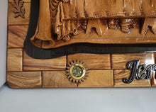 Load image into Gallery viewer, Olive wood Large Last Supper wall Plaque
