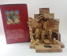 Load image into Gallery viewer, Olive Wood Nativity Scene - Medium
