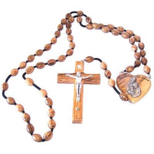 Load image into Gallery viewer, Olive Wood Wall Rosary - Large
