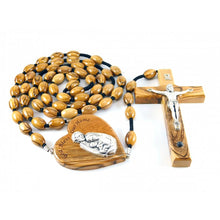 Load image into Gallery viewer, Olive Wood Wall Rosary - Large
