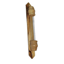 Load image into Gallery viewer, &#39;El Shaddai Mezuzah&#39; with glass tube containing the word &#39;Shaddai&#39; in Hebrew
